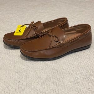 CLAIBORNE Balmoral Leather Loafers with Memory Foam Insoles